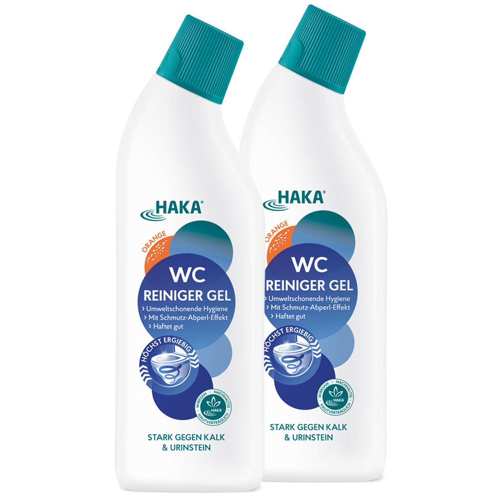 Doppelpack WC Reiniger Gel Orange 2 x 740-ml-Fl
