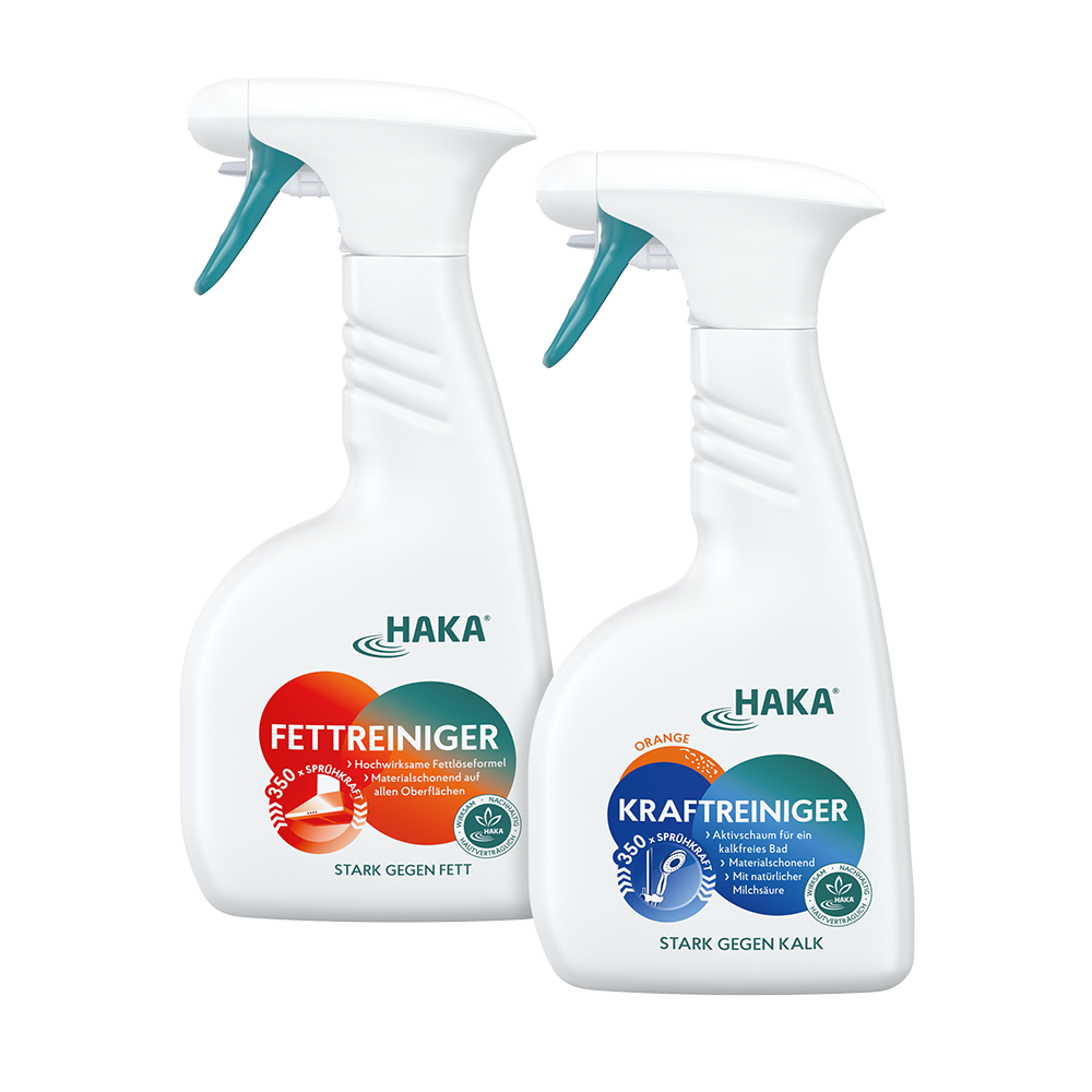 Set Weg mit Kalk und Fett