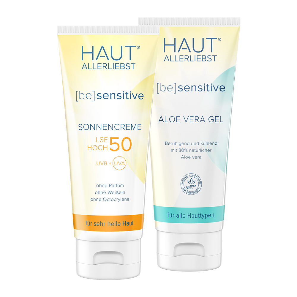 Sonnencreme LSF 50 + Aloe Vera Gel
