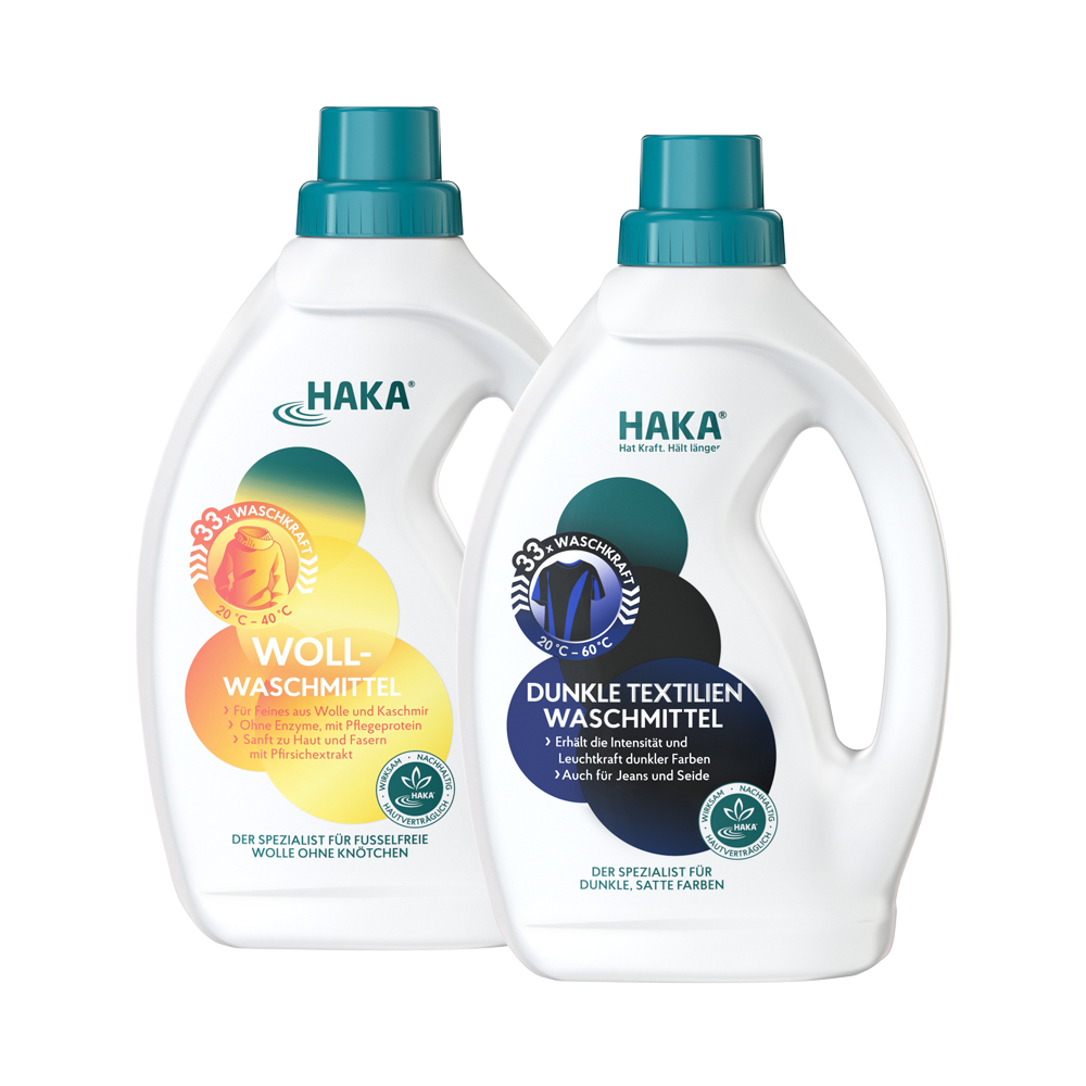 Set Spezialisten für Wolle + Dunkle Textilien