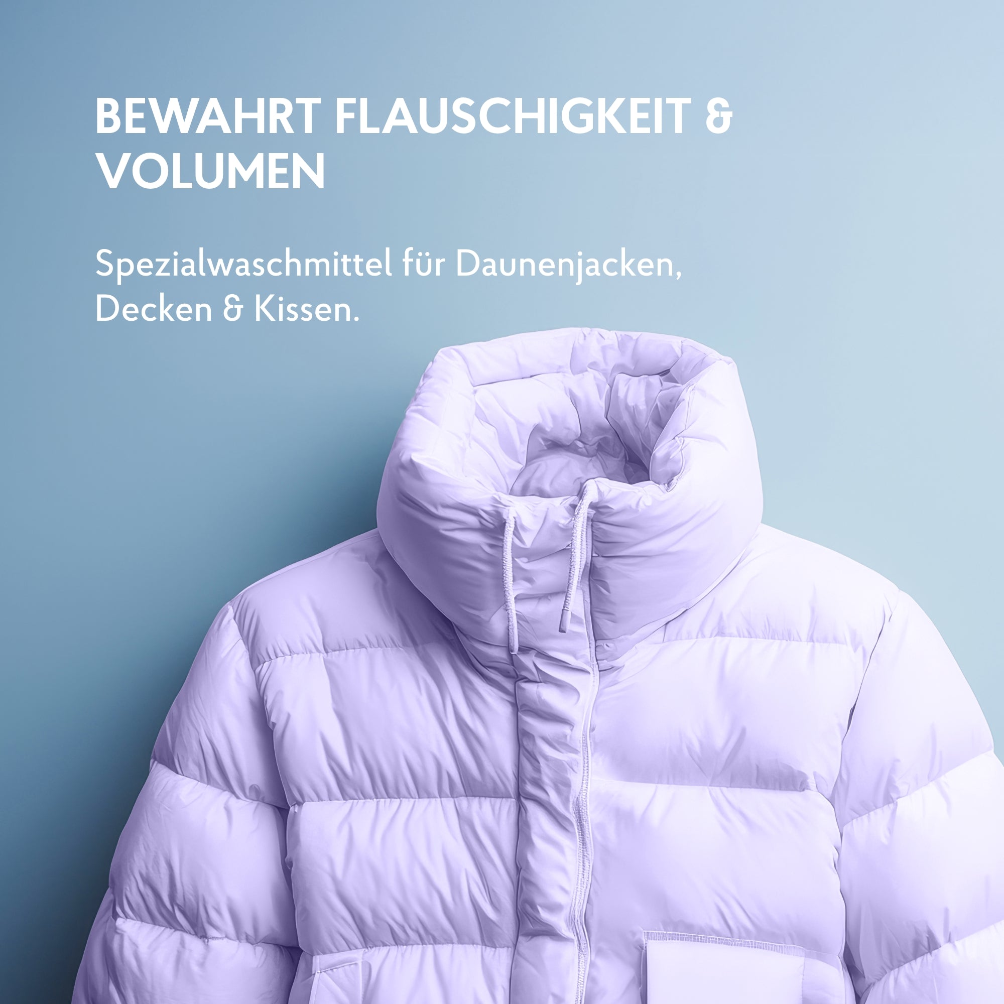 Daunen Waschmittel