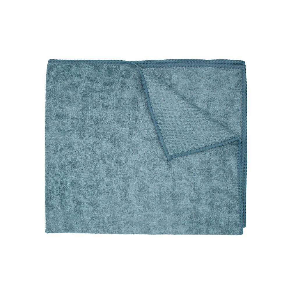 Bambus-Baumwolltuch groß blau Naturfaser