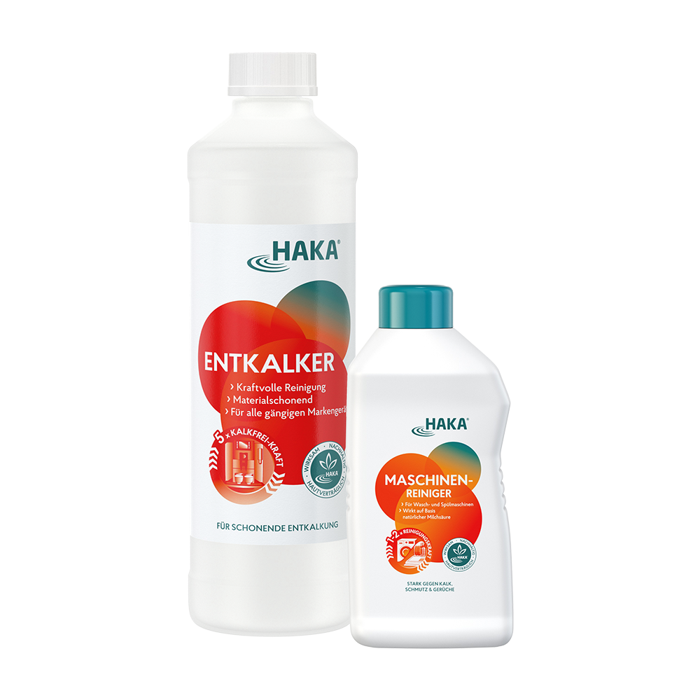 Maschinen-Reiniger und Entkalker Set