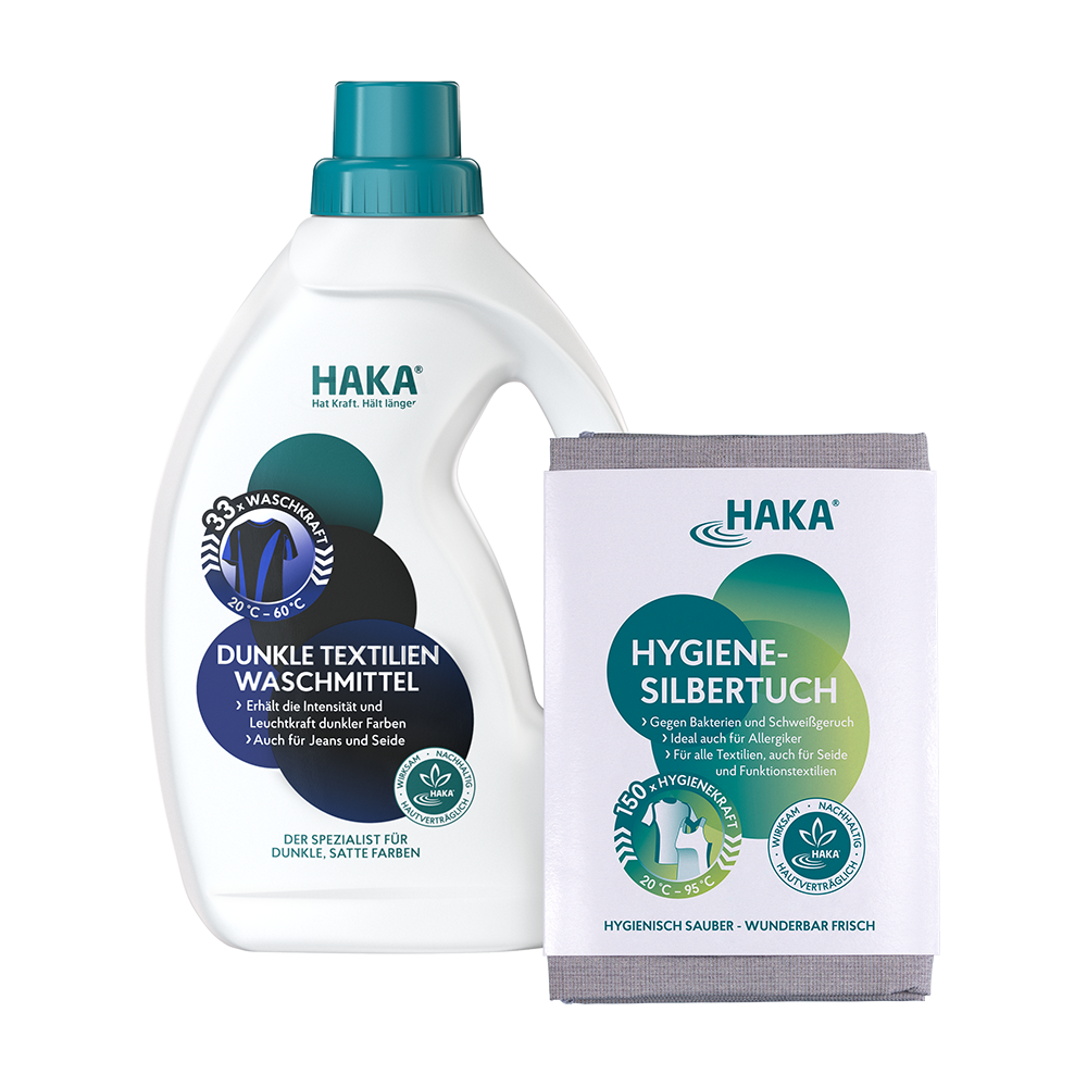 Dunkle Wäsche frisch gewaschen