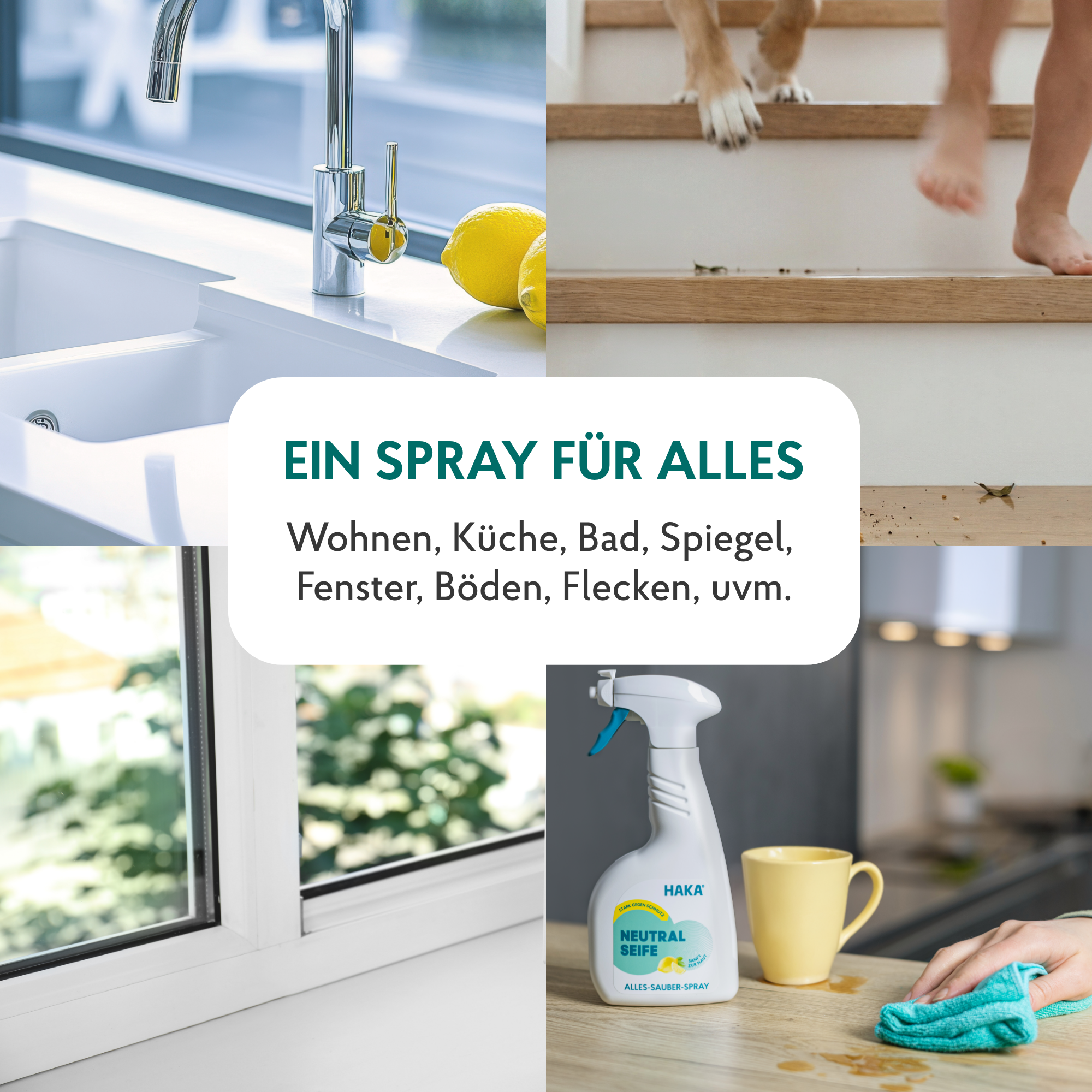Universal Reinigung Spray für den ganzen Haushalt 500ml