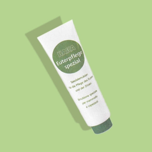Historische Euterpflege Tube