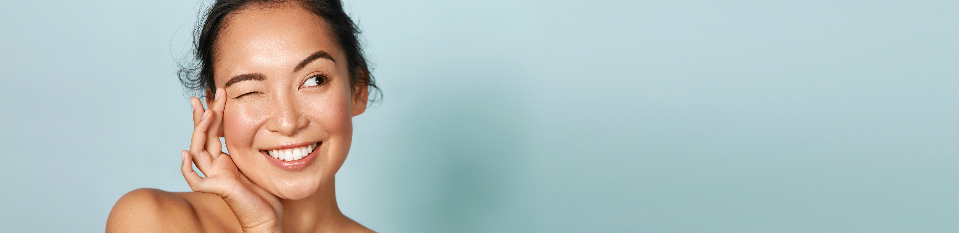 Junge Frau Körperpflege