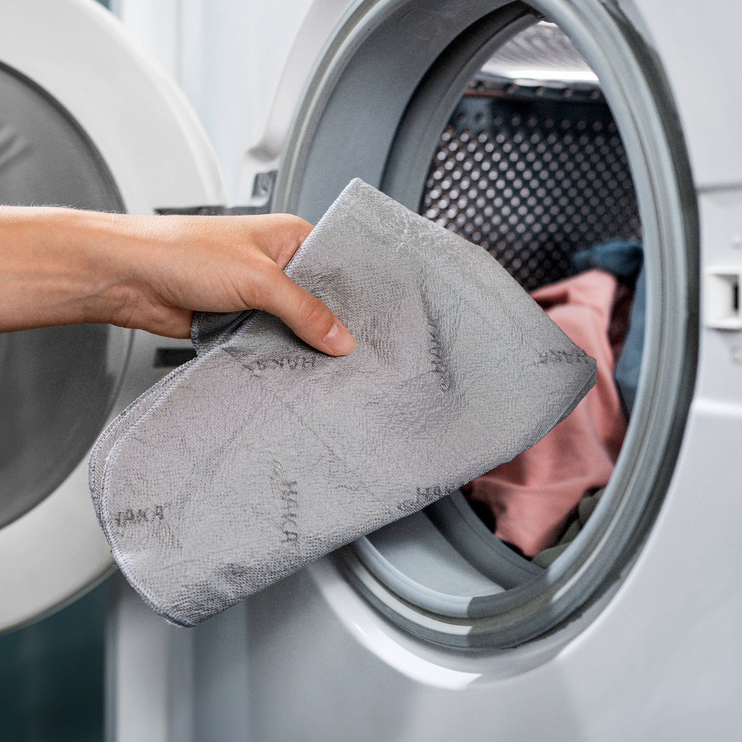 Silbertuch für frische Wäsche