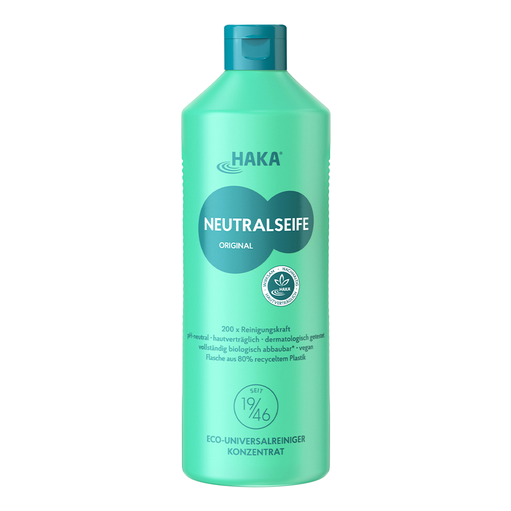 HAKA Neutralseife Original – Allzweckreiniger, pH-neutral & hautfreundlich & biologisch abbaubar