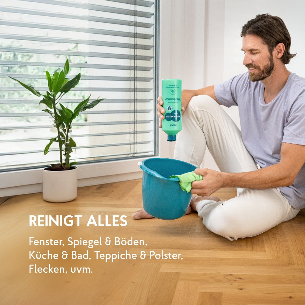 Neutralseife ist sanft zu allen Materialien