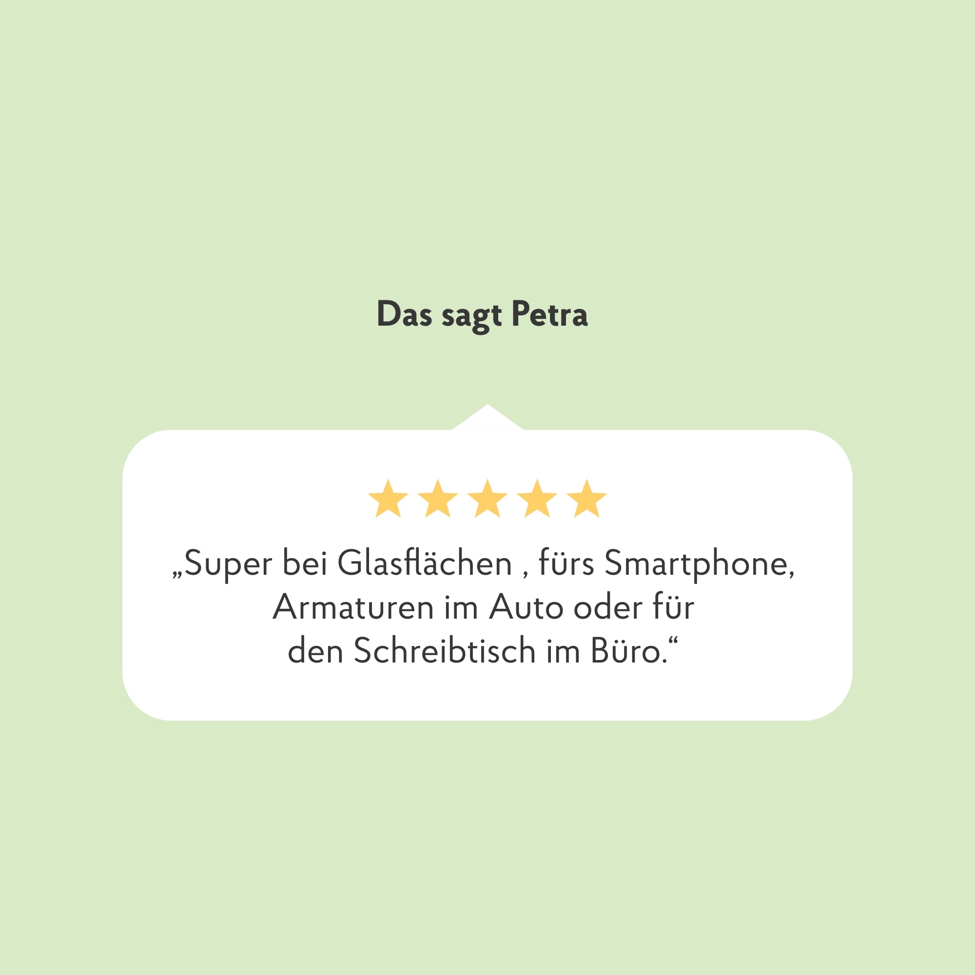 Putz-Elfe Spray positive Kundenerfahrung