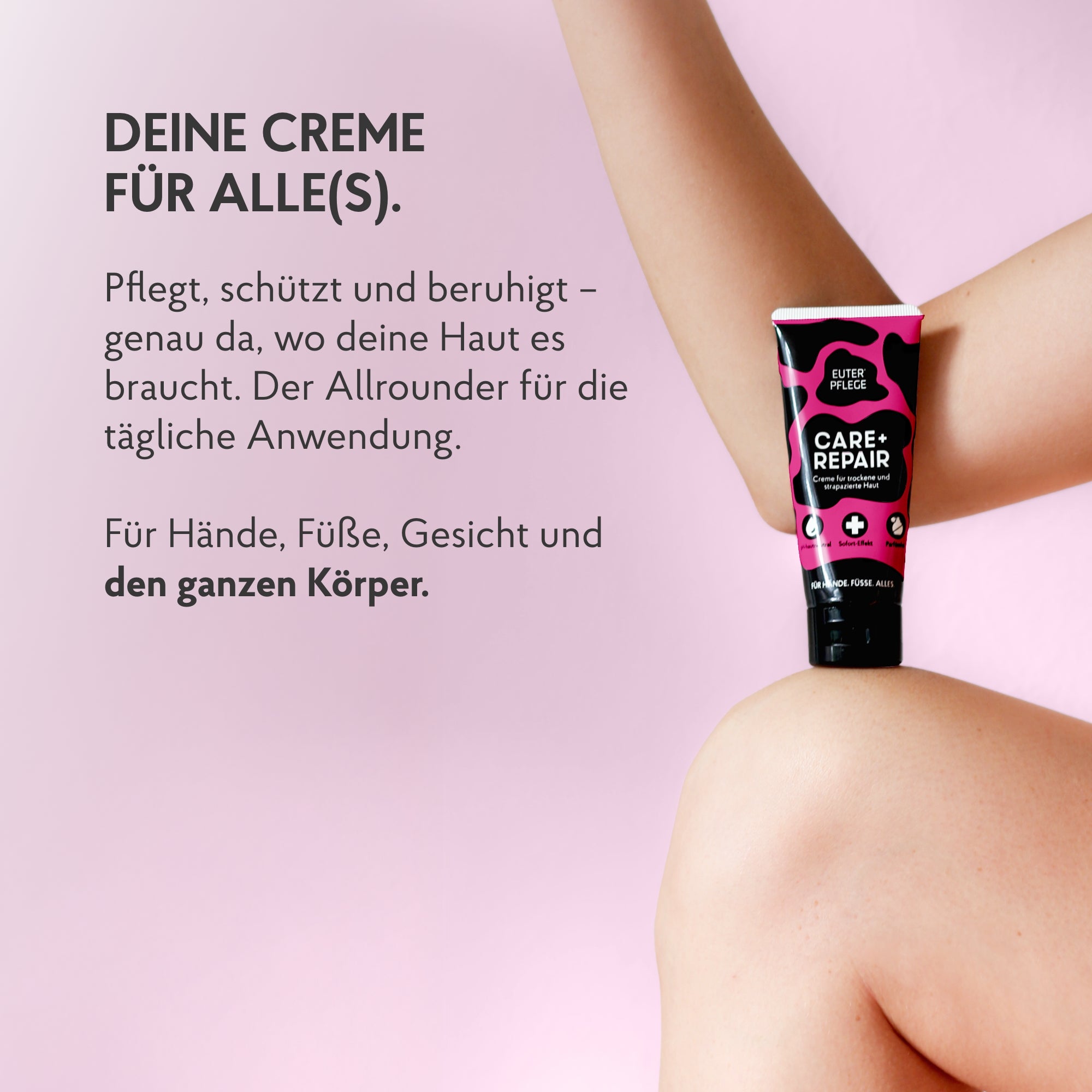 Euterpflege Creme für die tägliche Anwendung