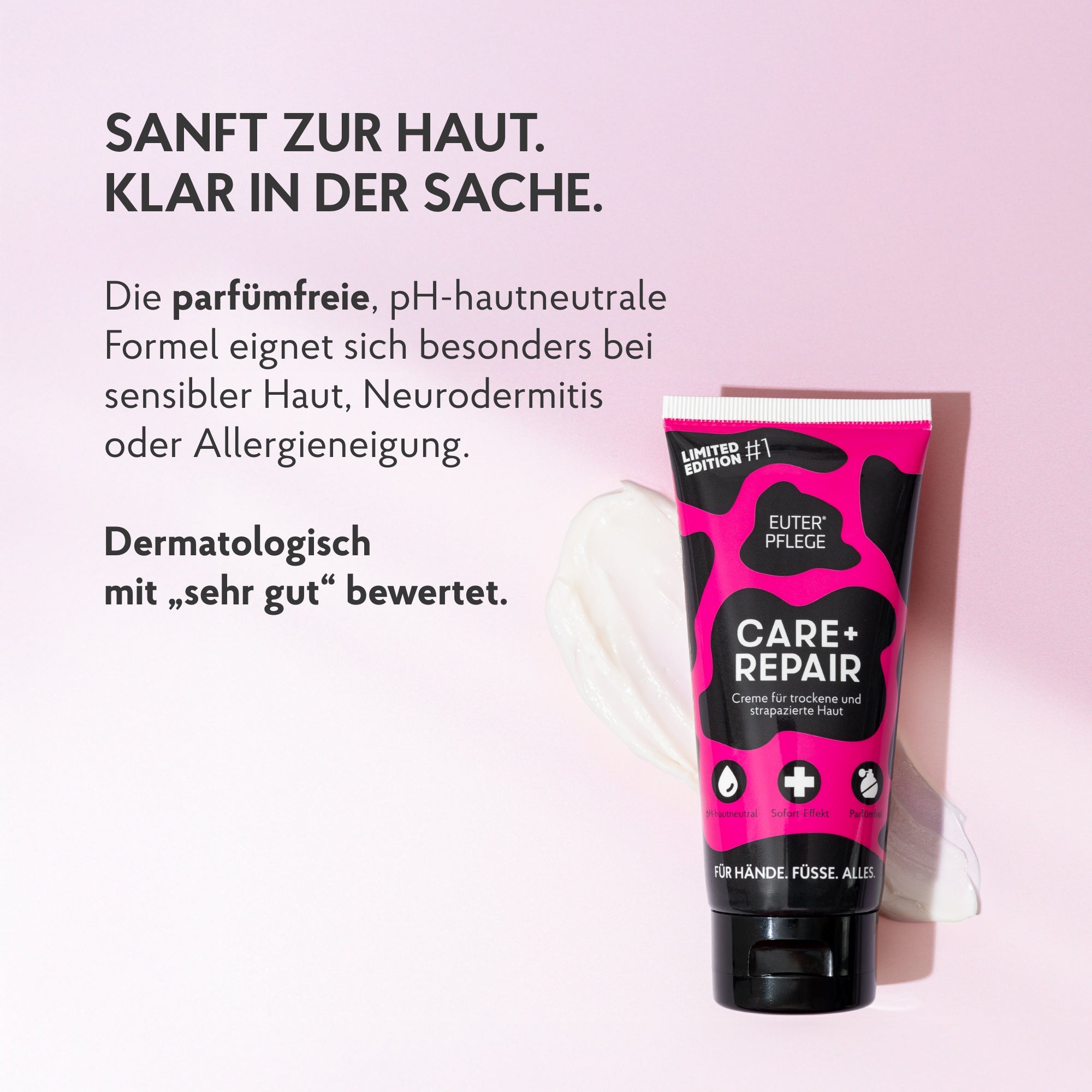 Euterpflege Creme parfümfreie Hautcreme