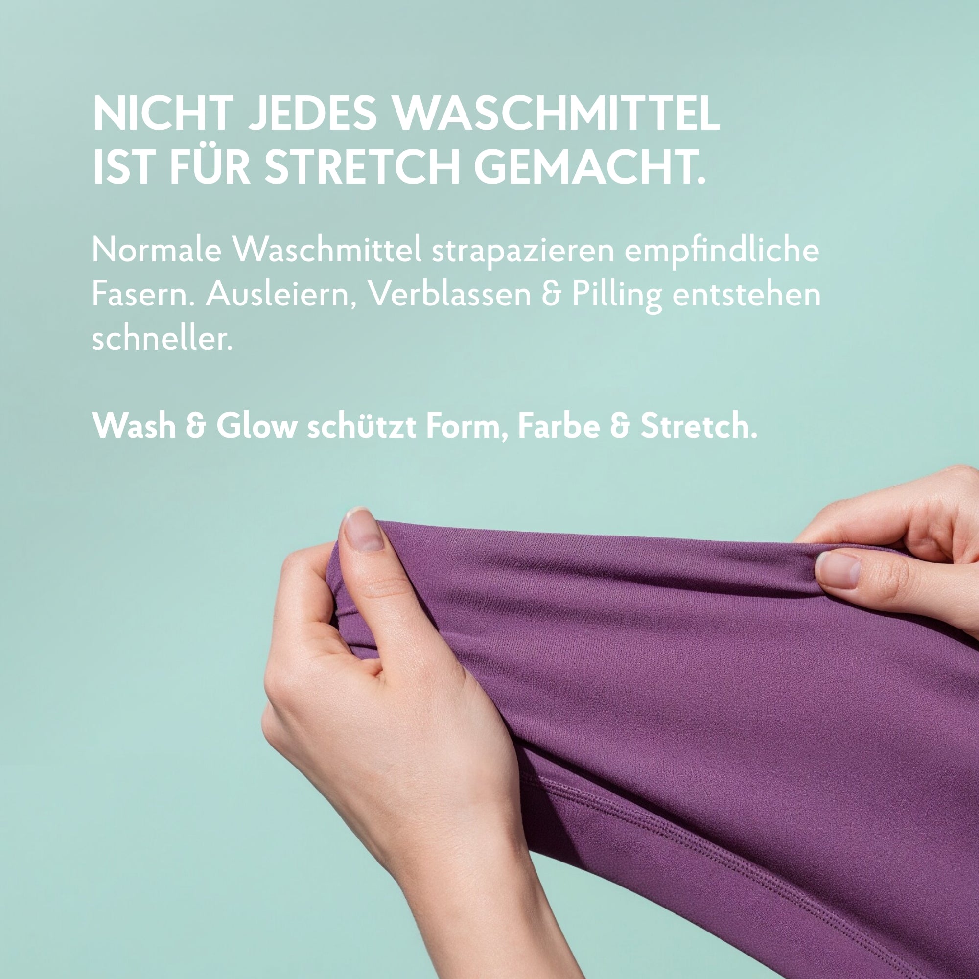 Stretch Waschmittel Wash & Glow