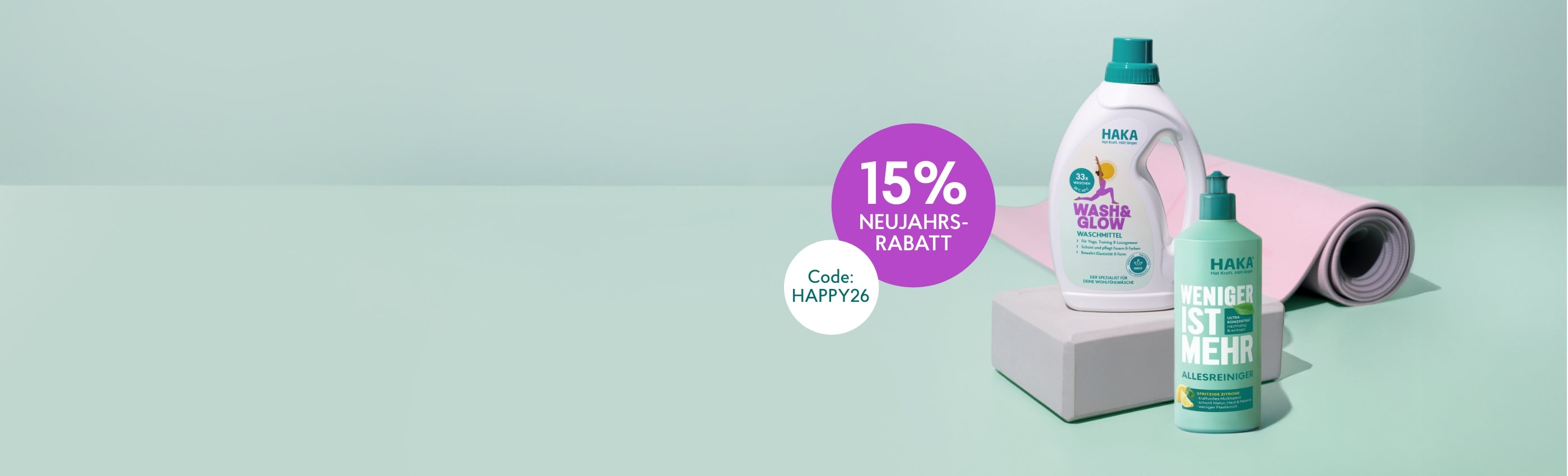 15% Neujahrs Rabatt Aktion