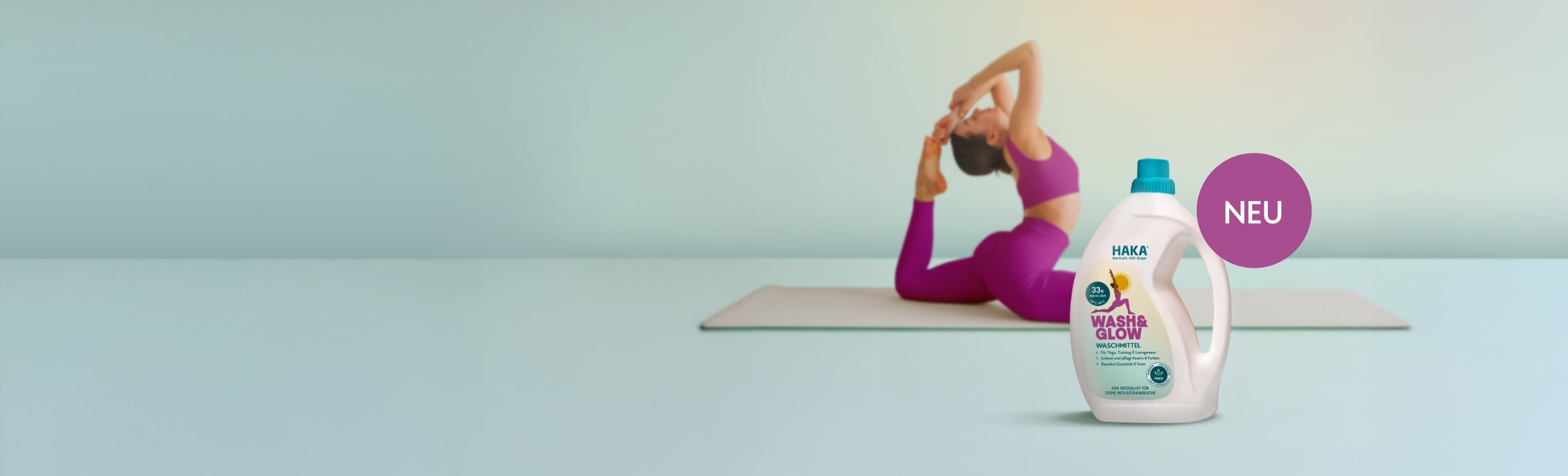 Wash & Glow Waschmittel