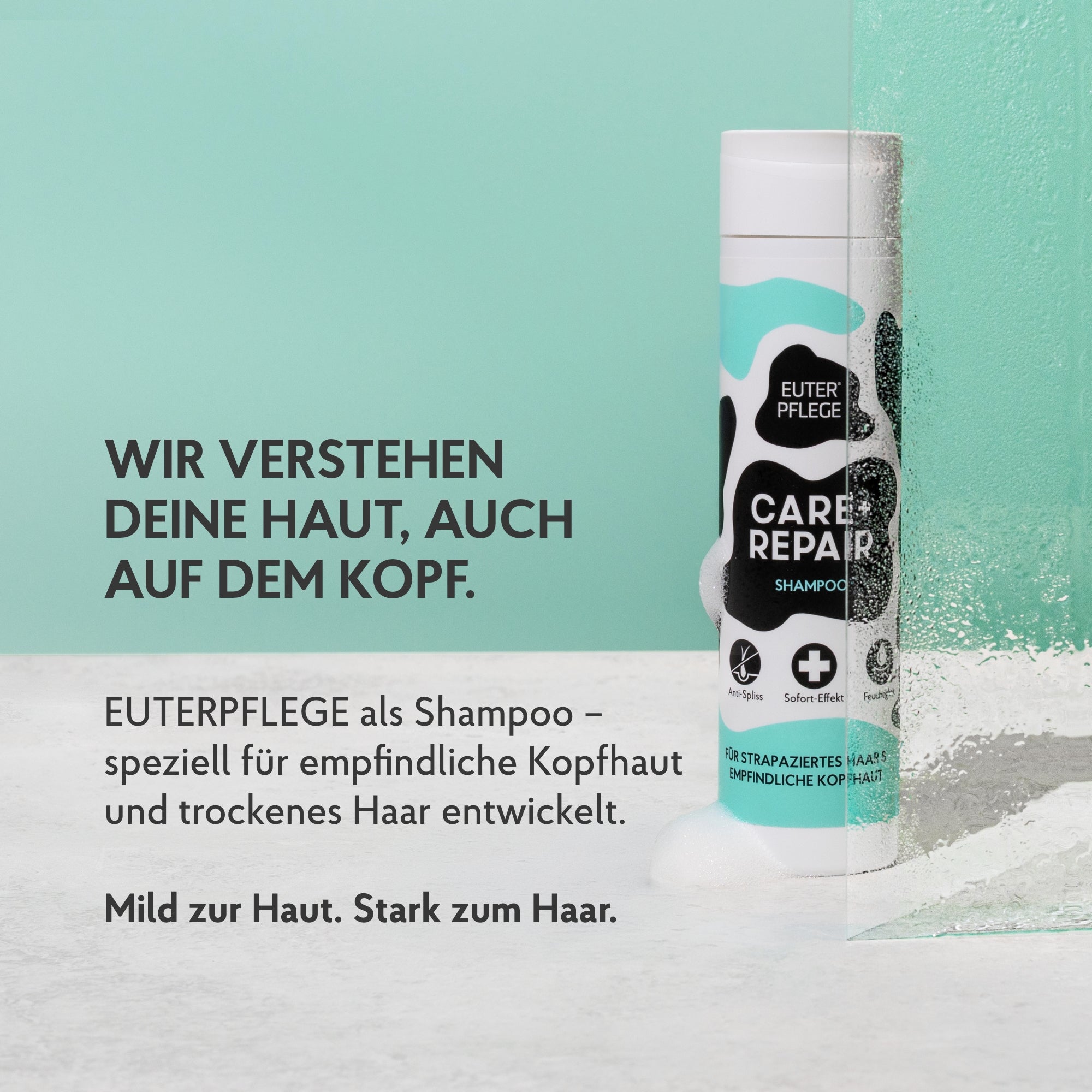 Euterpflege Shampoo für trockene Kopfhaut