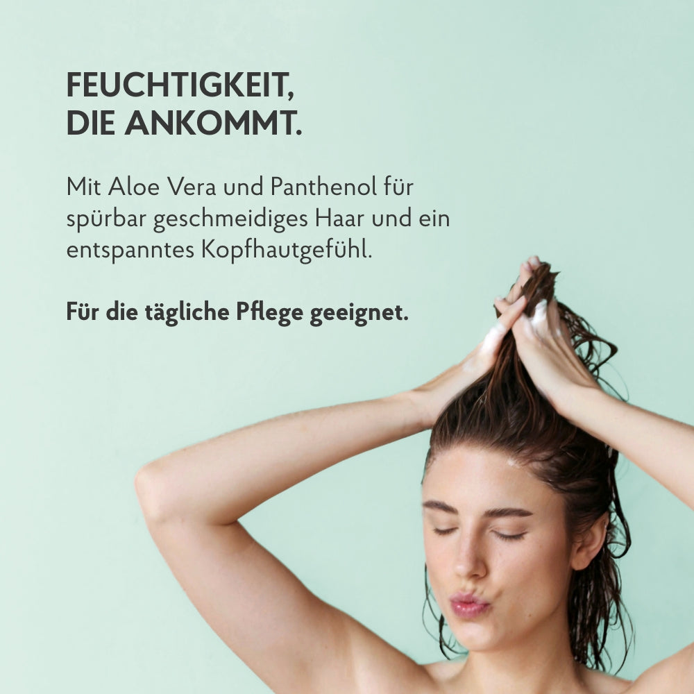 Euterpflege Shampoo für trockenes Haar