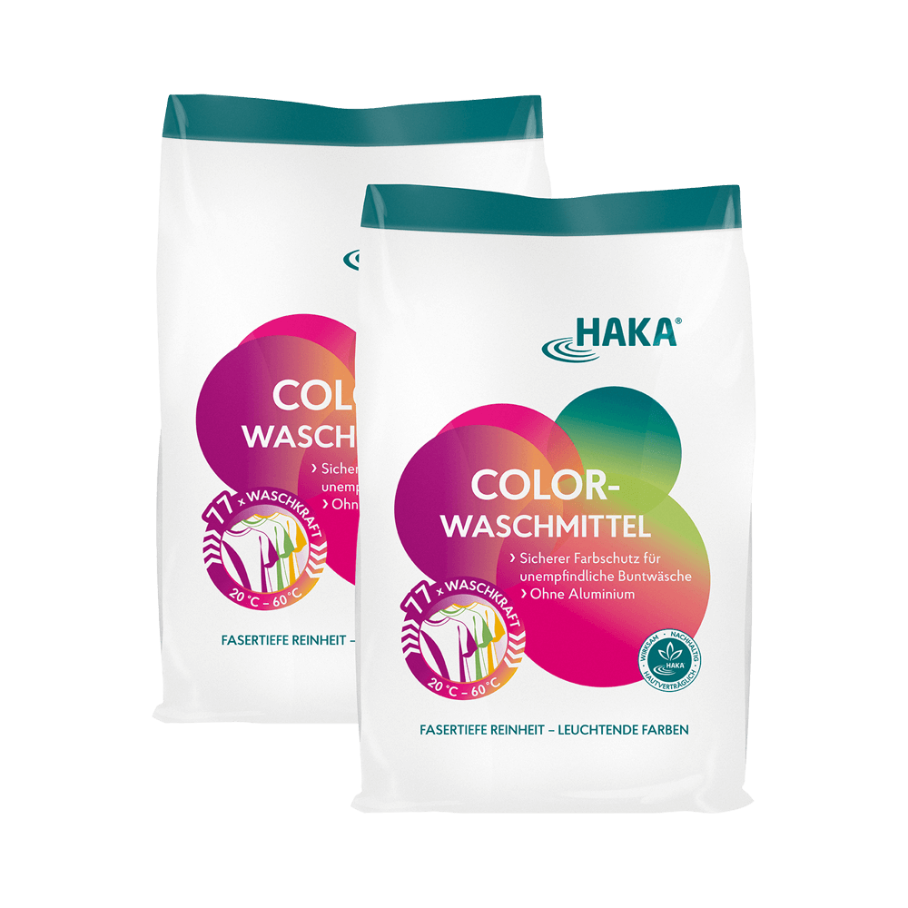 Colorwaschmittel Pulver 2x3kg