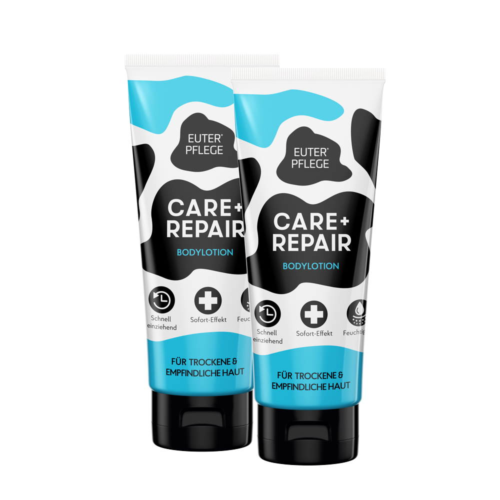 EUTERPFLEGE Care+Repair Bodylotion mit Frischeduft 2x200ml