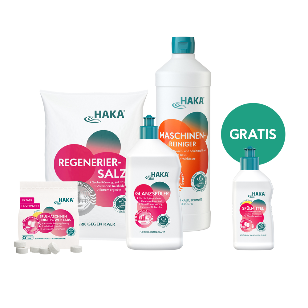 Set Spülmaschinetabs mit Spülmittel Gratis