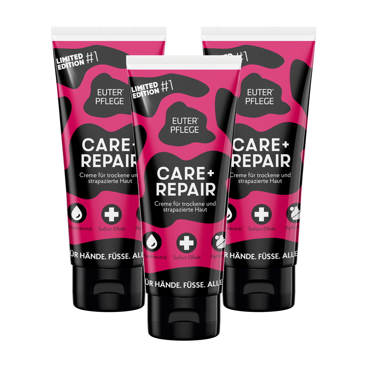 EUTERPFLEGE Care + Repair 3x100ml Pink Edition