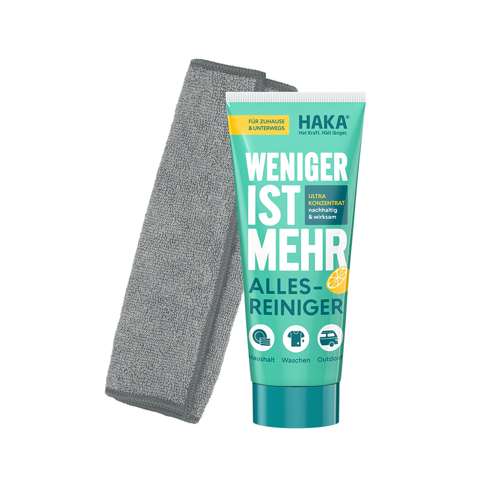 Reisetube Allesreiniger und Spültuch