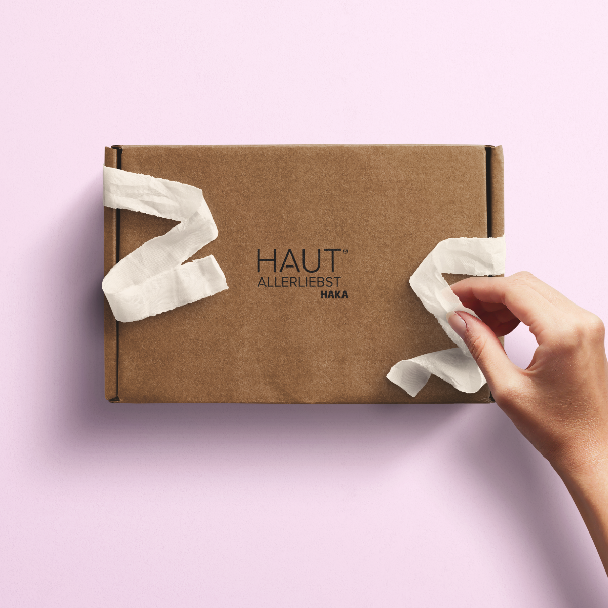 Geschenkkarting mit Schleife