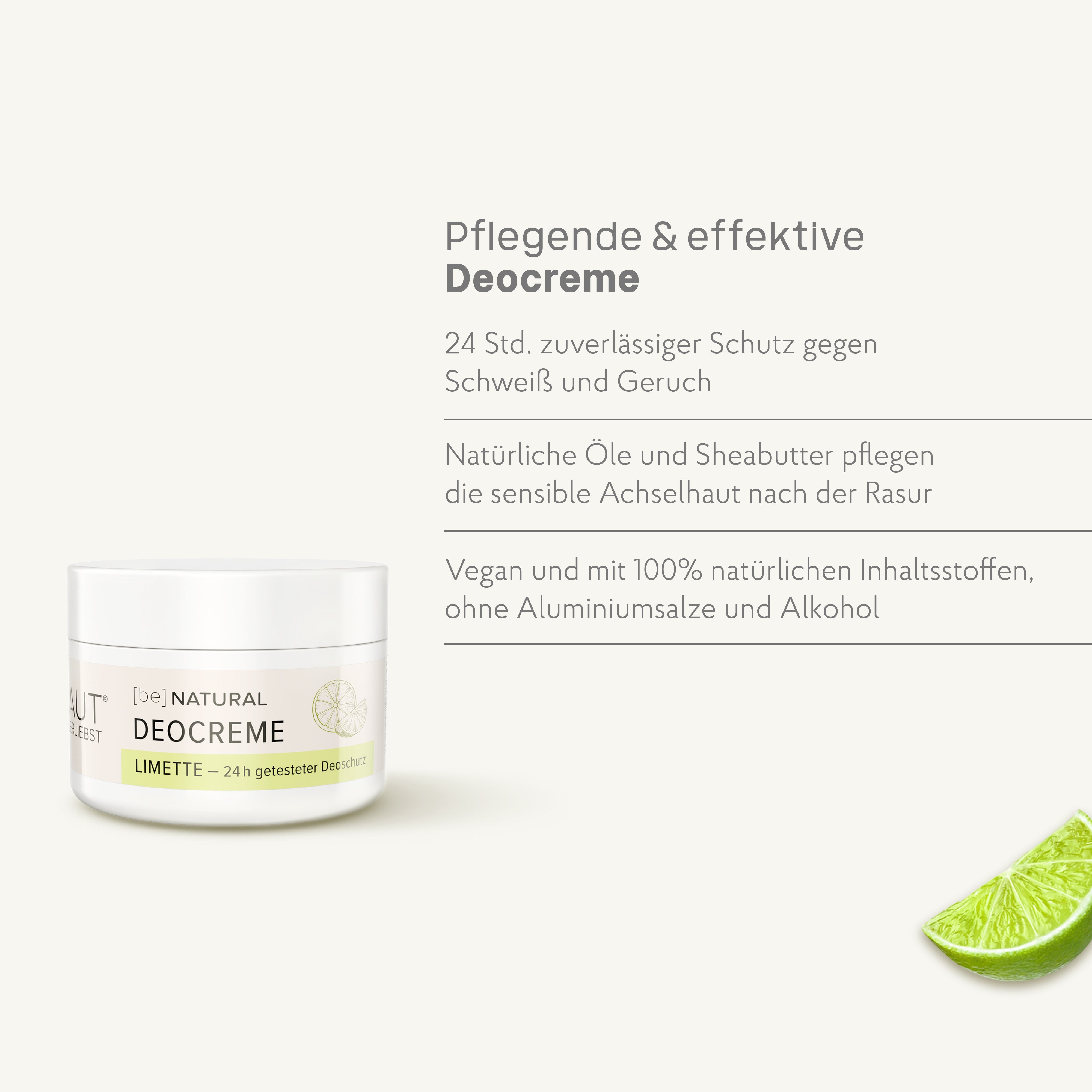 Deocreme Limette 30g